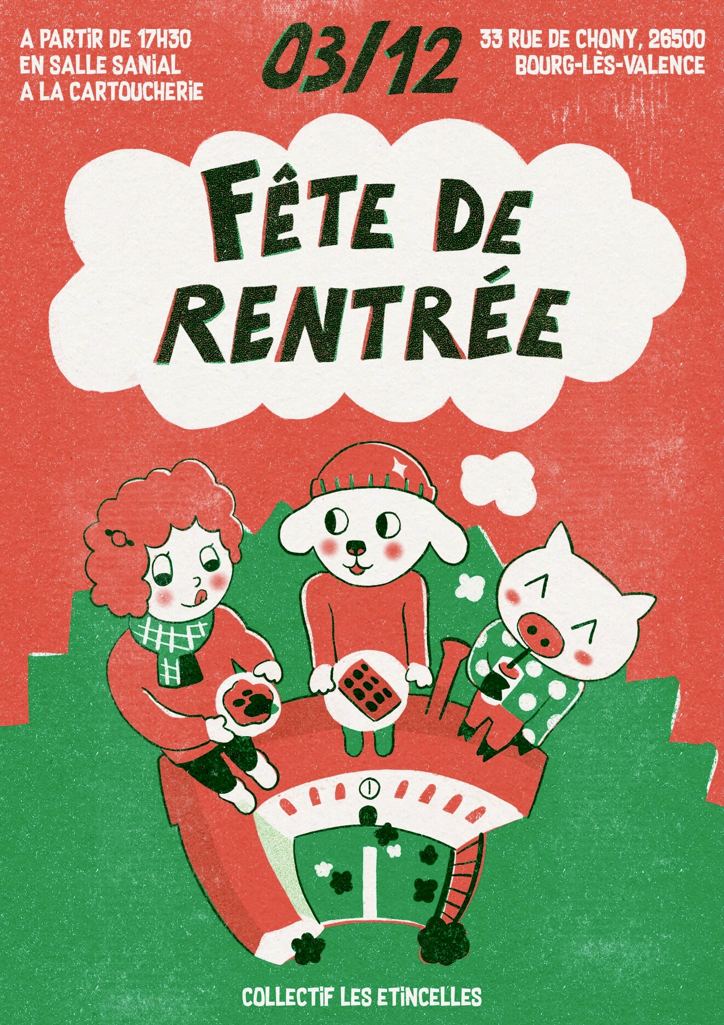 3 décembre Soirée de rentrée !
